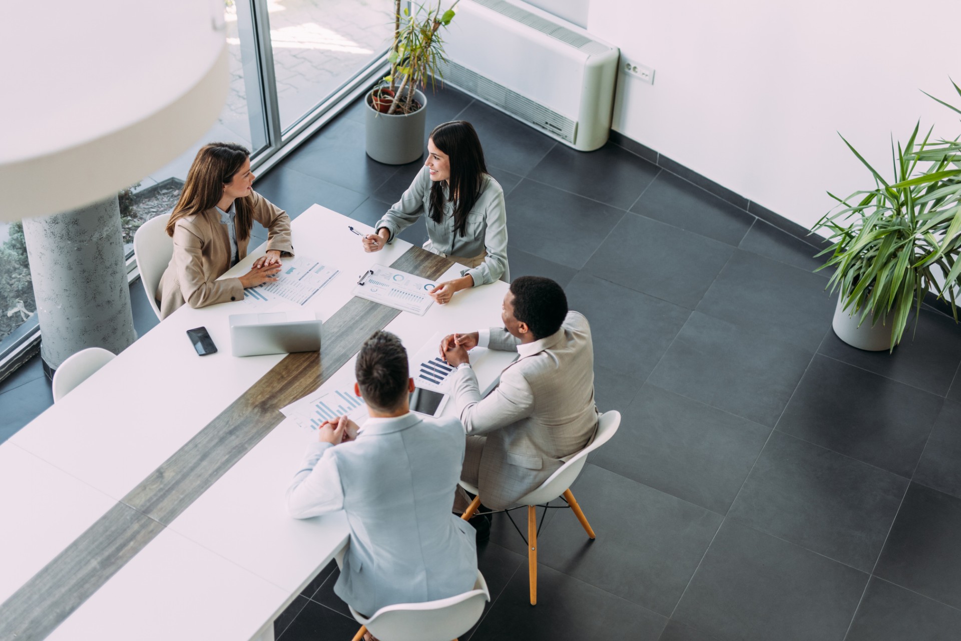 Gem Wealth Management team in office